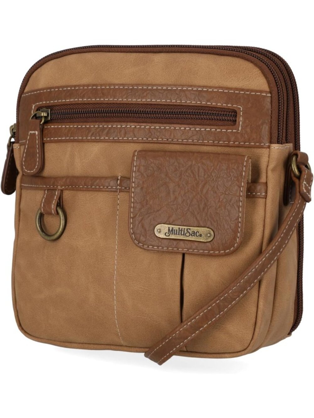 Stylish Mini Zip Around Crossbody Bag for Women - Versatile & Compact Design
